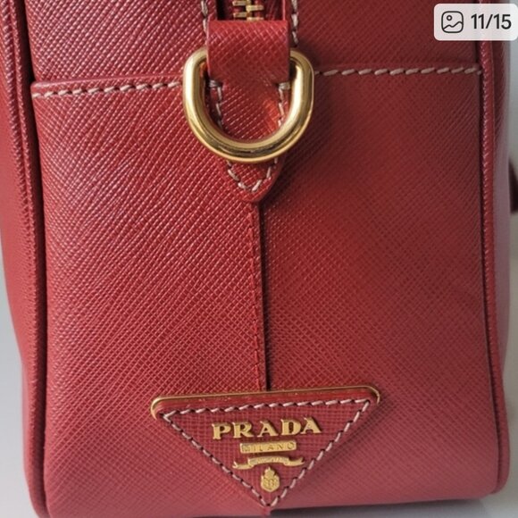 PRADA Saffiano Bowler Bag - Picture 10 of 14